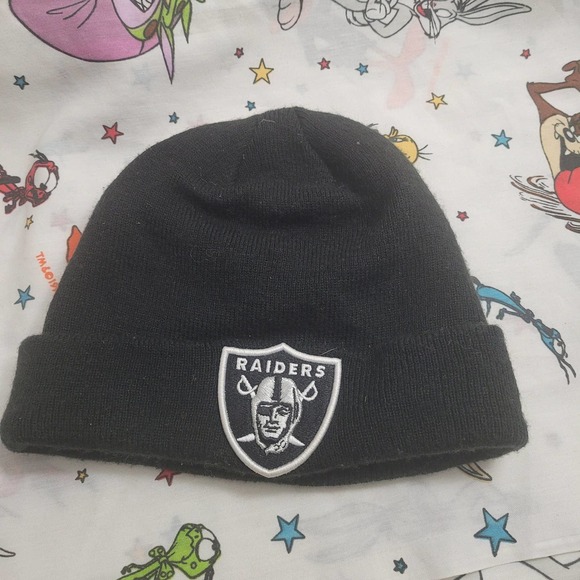 Vtg AJD Oakland Raiders Made in USA snapback hat cap LA Las Vegas - Picture 2 of 5